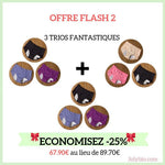 Pack 3 Culottes Menstruelles Ultra Absorbante : Les 3 Fantastiques