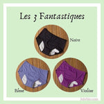 Pack 3 Culottes Menstruelles Ultra Absorbante : Les 3 Fantastiques