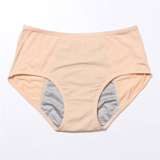 Leak Proof Menstrual Period Panties Women Underwear Physiological Pants Cotton Briefs Plus Size Lingerie Waterproof Panties