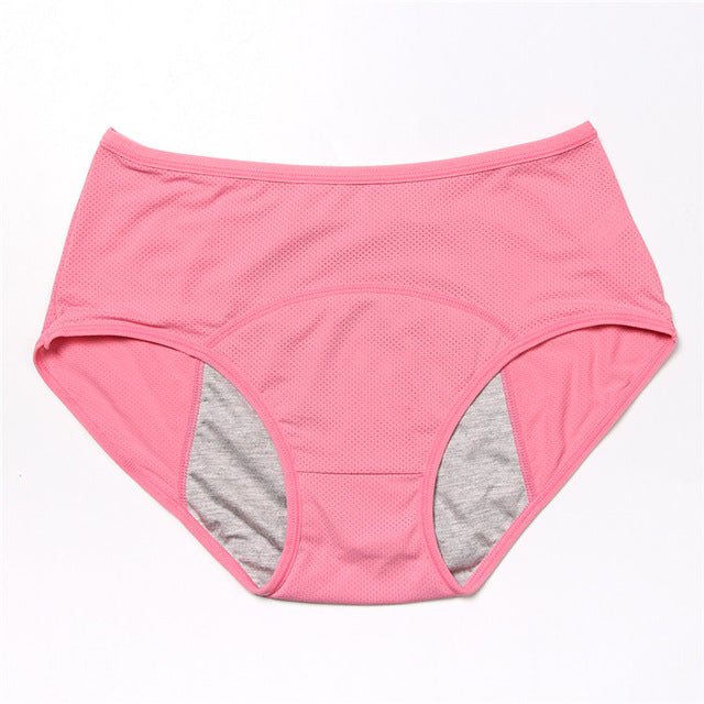 Leak Proof Menstrual Period Panties Women Underwear Physiological Pants Cotton Briefs Plus Size Lingerie Waterproof Panties