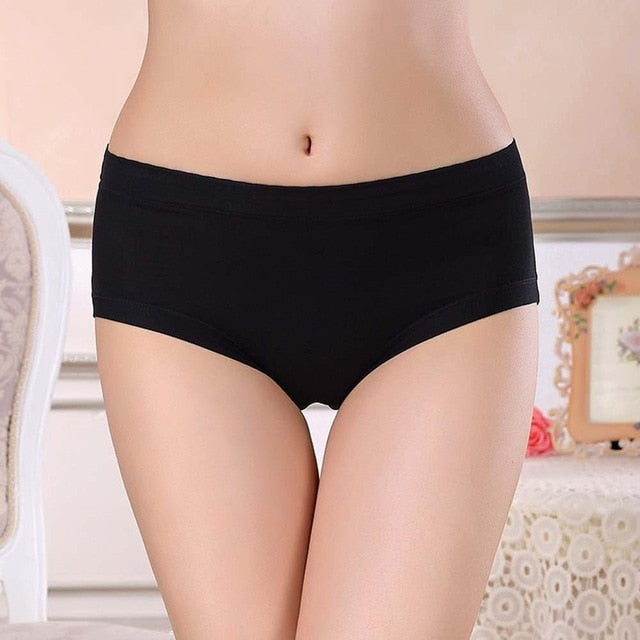 Women High Waist And Abdomen Menstrual Period Physiological Leakproof Panties Briefs Pant Underwear