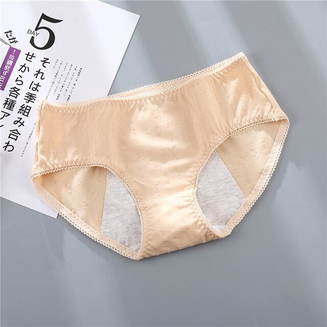 Leak Proof Menstrual Panties Physiological Pants Women Underwear Period Cotton Panties Female Waterproof Briefs Dropshipping