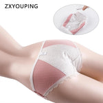 Sexy Women Lace Panties Leak Proof Menstrual Briefs Cotton Physiological Underwear Period Waterproof Pants Seamless Lingerie New