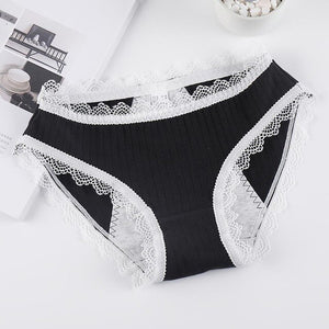 Sexy Women Lace Panties Leak Proof Menstrual Briefs Cotton Physiological Underwear Period Waterproof Pants Seamless Lingerie New