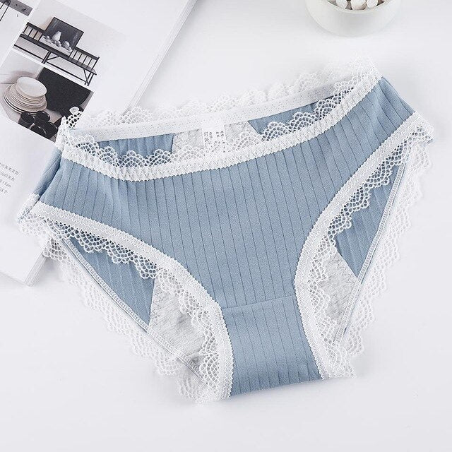 Sexy Women Lace Panties Leak Proof Menstrual Briefs Cotton Physiological Underwear Period Waterproof Pants Seamless Lingerie New