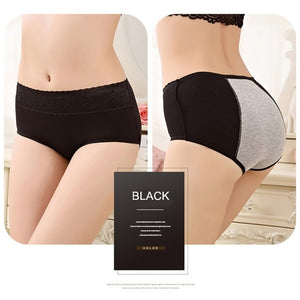 ETOSELL Women Menstrual Period Underwear Ladies Cozy Lace Sexy Panties Seamless Physiological Leakproof Underwear Briefs