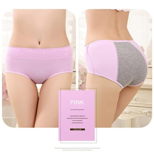 Menstrual Period Underwear Women Cozy Lace Panties 2019 Ladies Seamless Physiological Leakproof Underwear Lingerie Calcinha