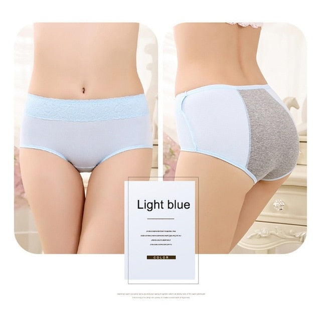 Menstrual Period Underwear Women Cozy Lace Panties 2019 Ladies Seamless Physiological Leakproof Underwear Lingerie Calcinha